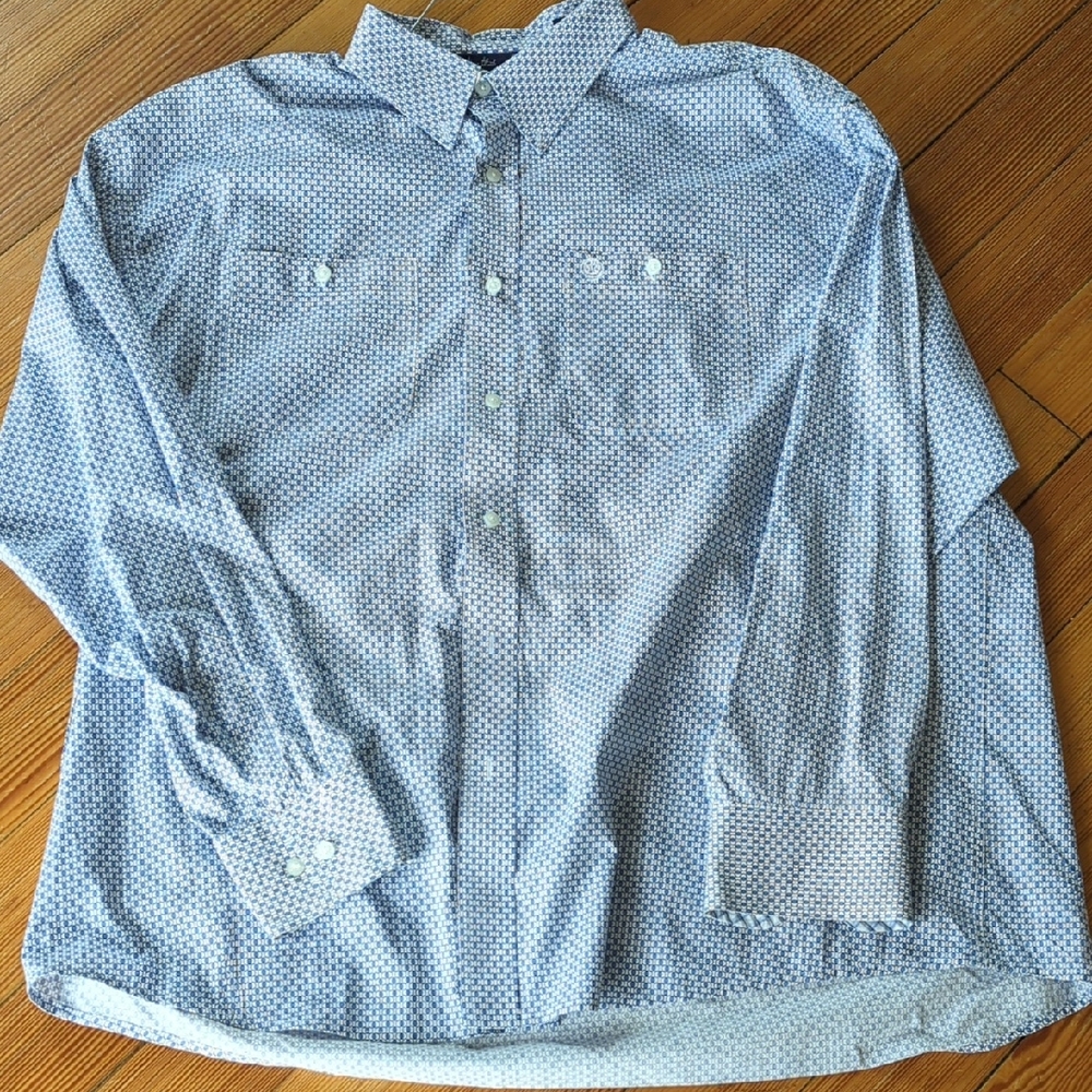 George Strait Collection Wrangler Button Up. Size XXL reg